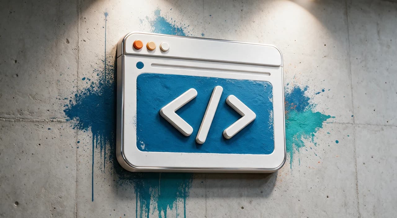 Code-Symbol für individuell entwickelte TabLog-Software